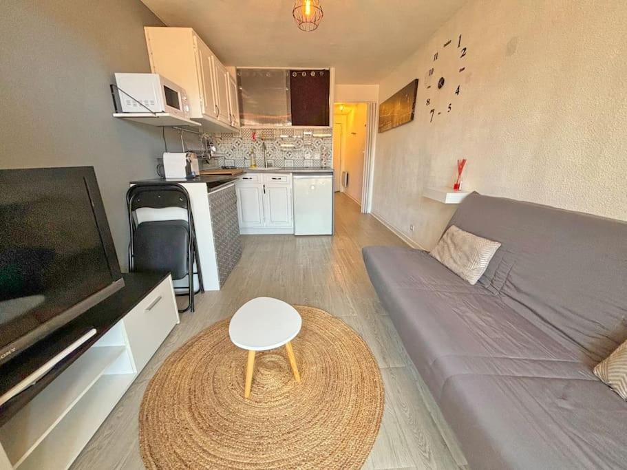 Appartement 2P Terrasse - Clim Ніцца Екстер'єр фото