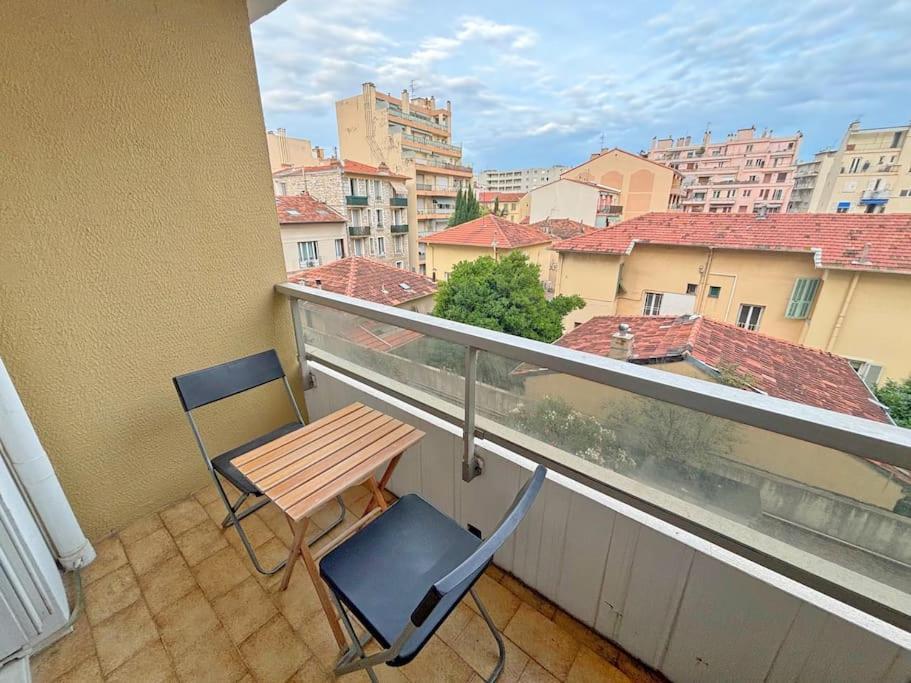 Appartement 2P Terrasse - Clim Ніцца Екстер'єр фото